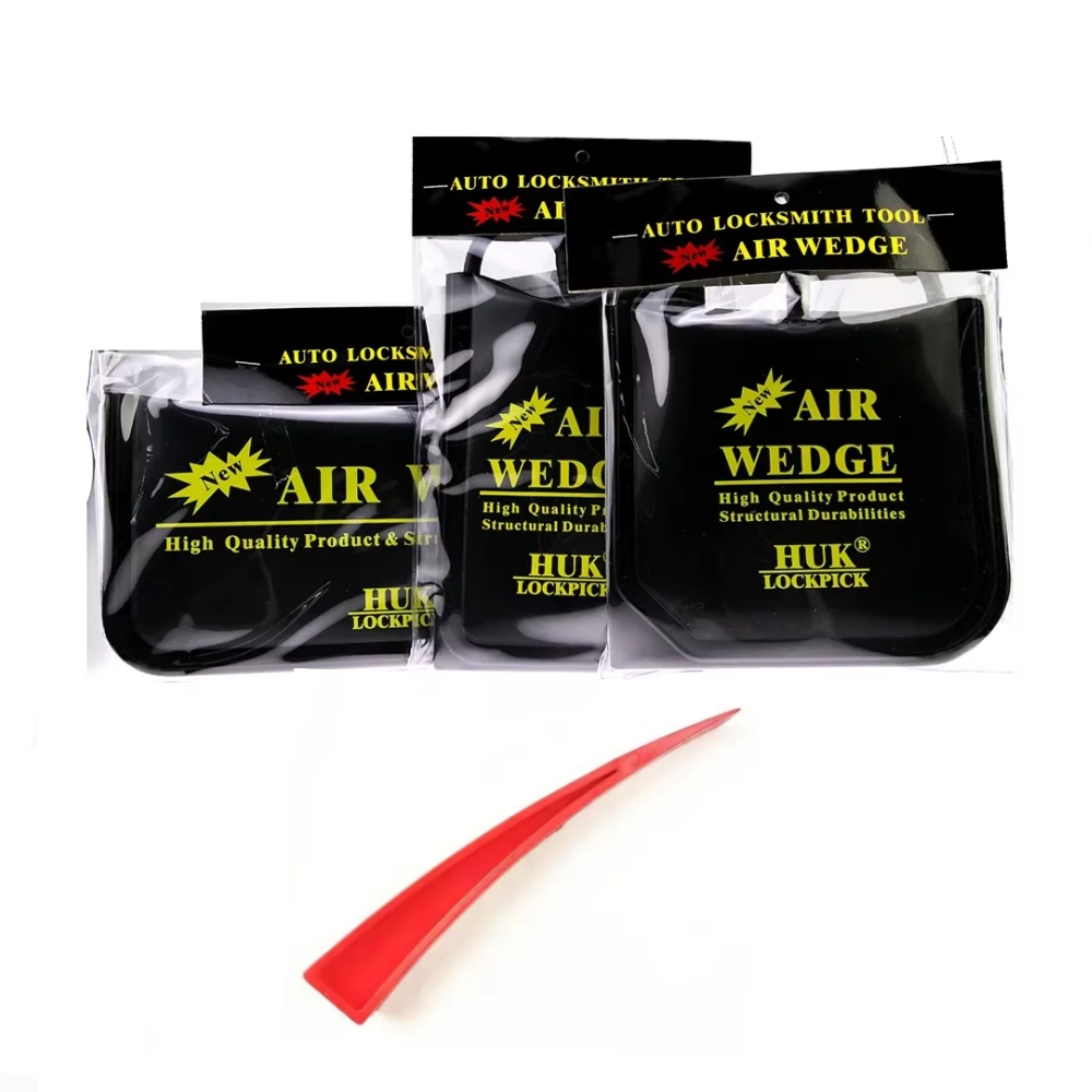 Car Emergency Tool Kit - 強力なユニバーサルドアオープニングツールキーロック緊急キット解錠エアポンプ車用エアクッション修理ショップツールセット