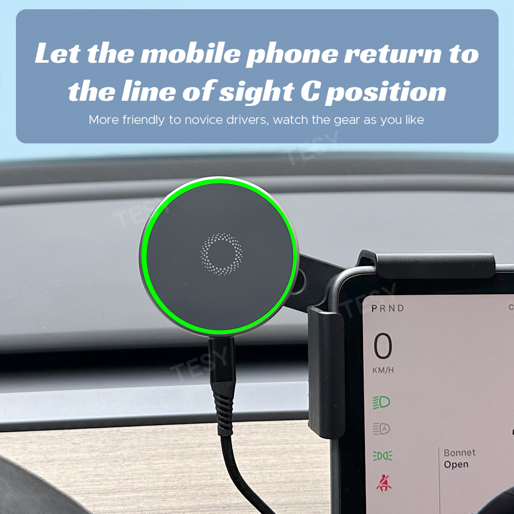 TESY 車載ホルダー 15W マグネット式ワイヤレス充電器 - Wireless Car Charger のレビューと価格