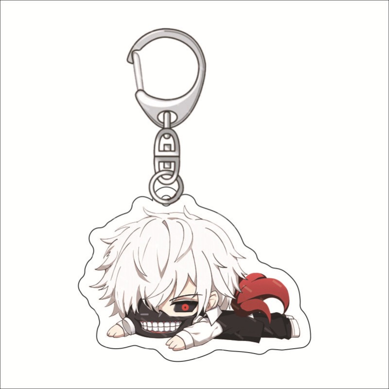 ホットアニメキャラクター 東京喰種 アクリルカーキーホルダー - Car Accessories In Tokyo のレビューと価格
