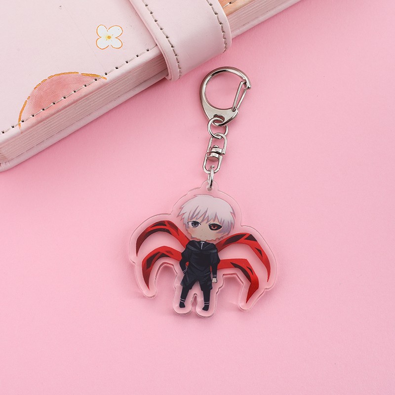 8 個アニメフィギュア東京グールアクリル車のキーホルダーかわ - Car Accessories In Tokyo のレビューと価格