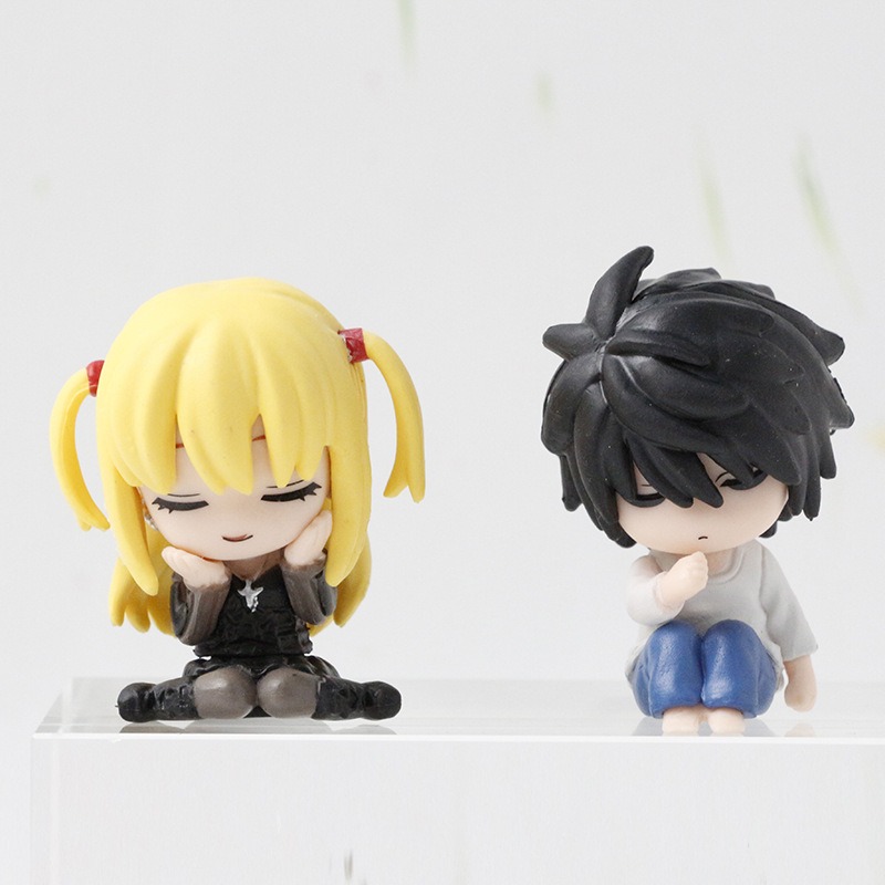 かわいい漫画キャラクターミニフィギュア、車内装飾、デスクトッ - Car Accessories Inside のレビューと価格