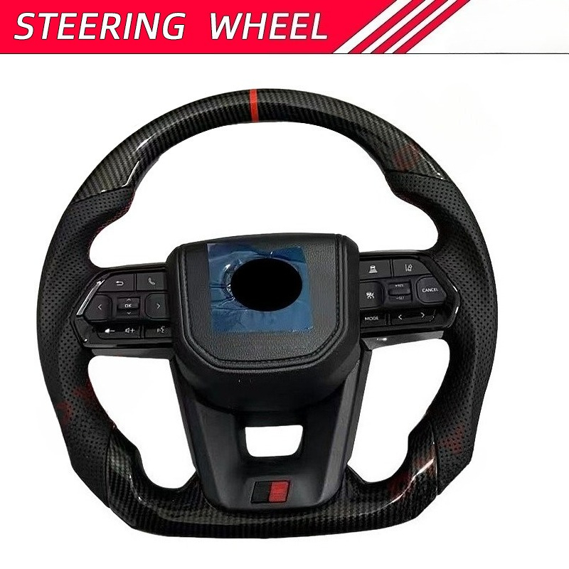 トヨタ ランドクルーザー LC300 高品質ステアリングホイ - Car Accessories For Steering Wheel のレビューと価格