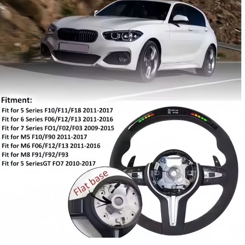 BMW F10 F30 F32 F20 F07 F01 F0 - Car Accessories For Steering Wheel のレビューと価格