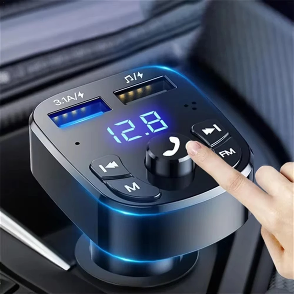 ハンズフリー車載MP3プレーヤー、FMトランスミッター、ワイ - Wireless Car Charger のレビューと価格