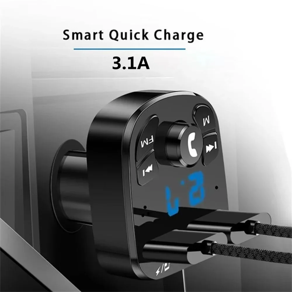 ハンズフリー車載MP3プレーヤー、FMトランスミッター、ワイ - Wireless Car Charger のレビューと価格