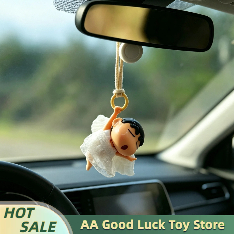 クレヨンしんちゃん エンジェルバレエ ミニカーバックミラー吊 - Car Accessories Inside のレビューと価格