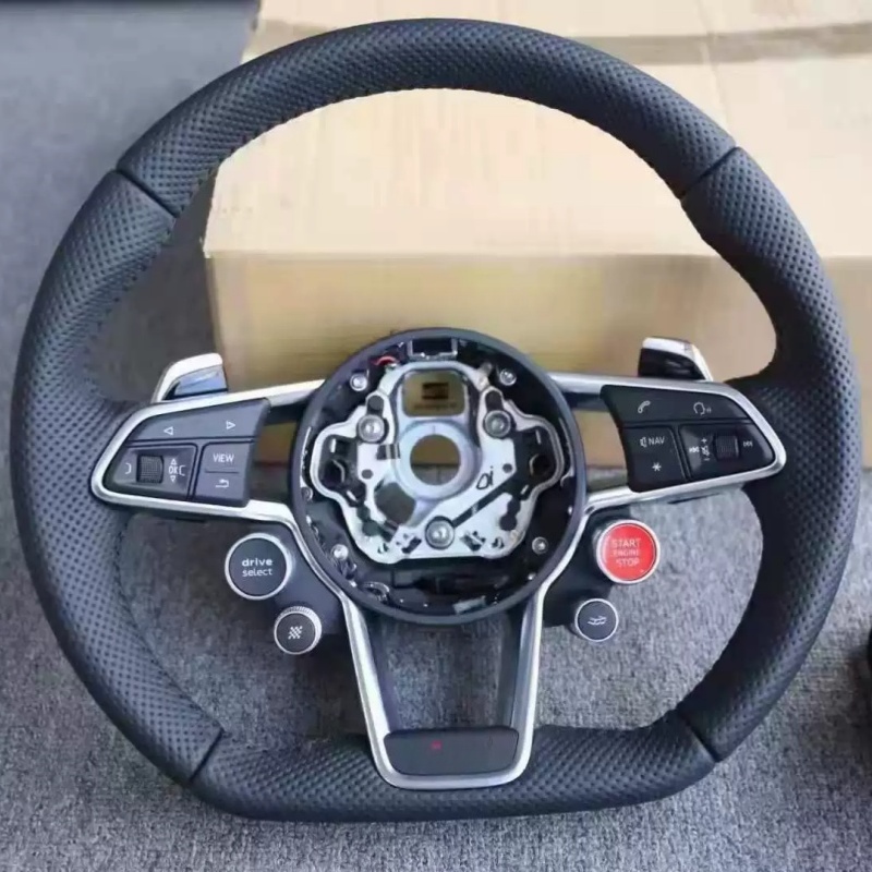 車のステアリングホイールスエードレザーフォルクスワーゲンマゴ - Car Accessories For Steering Wheel のレビューと価格