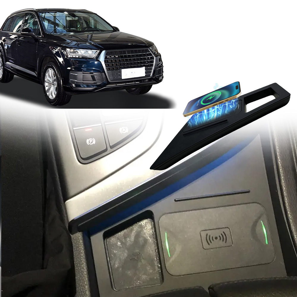 15W Qiワイヤレス充電器 車載用急速充電パッド スマホホ - Wireless Car Charger のレビューと価格