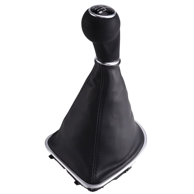 A20K-Car 5速ギアシフトノブ ブーツカバー付き シフ - Leather Car Seat Cover のレビューと価格