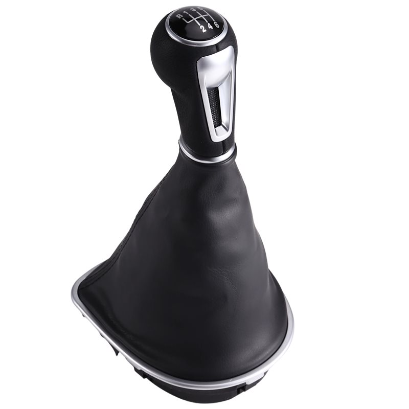 A20K-Car 5速ギアシフトノブ ブーツカバー付き シフ - Leather Car Seat Cover のレビューと価格
