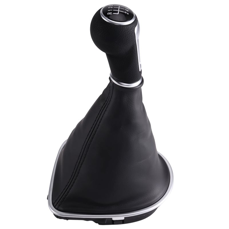A20K-Car 5速ギアシフトノブ ブーツカバー付き シフ - Leather Car Seat Cover のレビューと価格