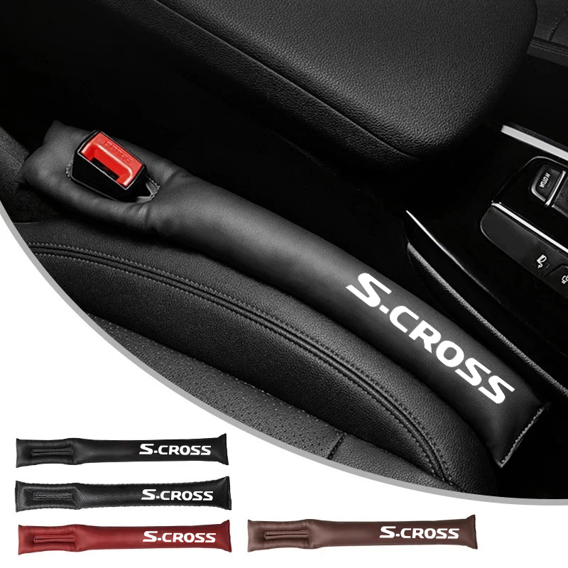 スズキS-Cross用車用ユニバーサルシート隙間ストップ、P - Leather Car Seat Cover のレビューと価格