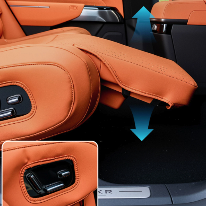 ZEEKR 7X 2026用 セカンドロウシート レッグクッ - Leather Car Seat Cover のレビューと価格