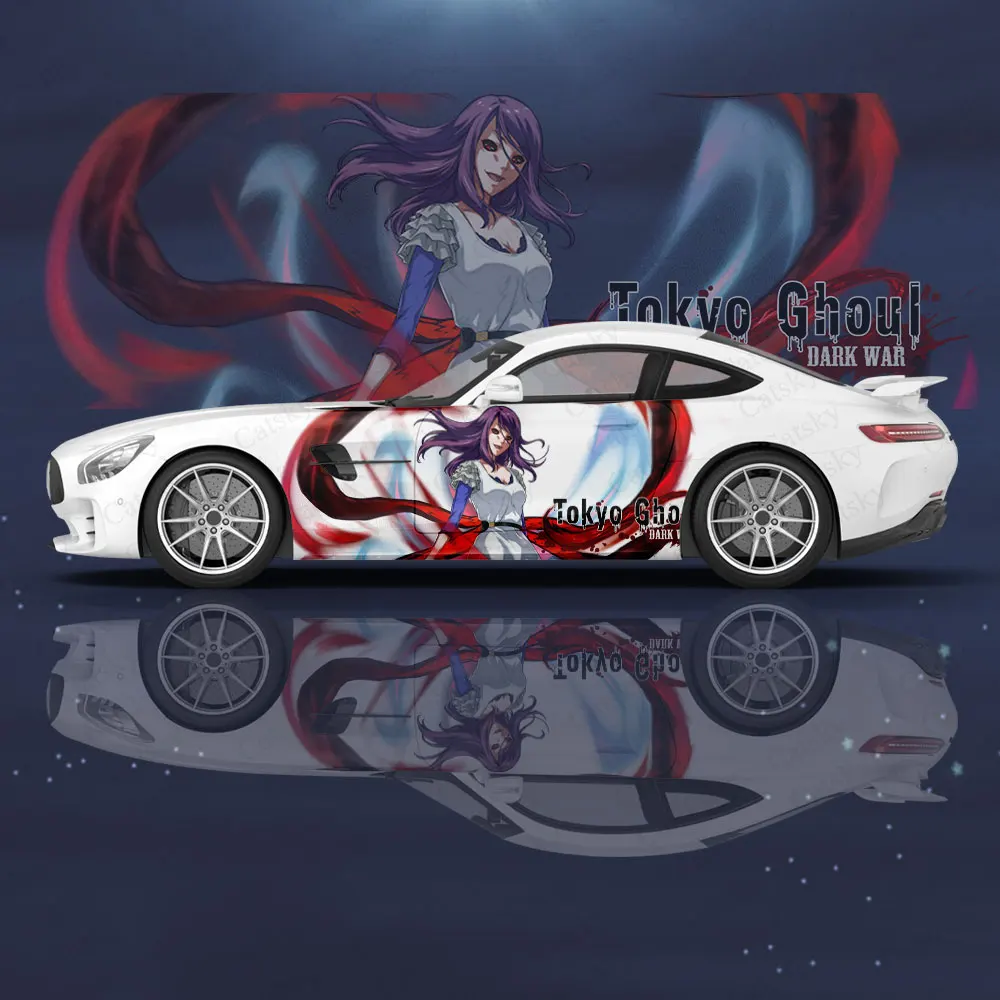 アニメ東京グールカスタム車のステッカーデカールフードドアボデ - Car Accessories In Tokyo のレビューと価格